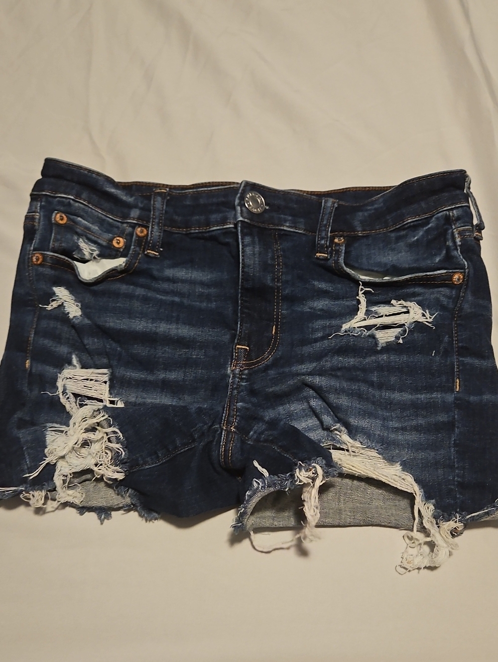 American Eagle Distressed Denim Shorts